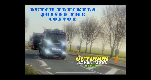 Nederlandse Truckers sluiten zich aan bij the Convoy #FreedomConvoy2022